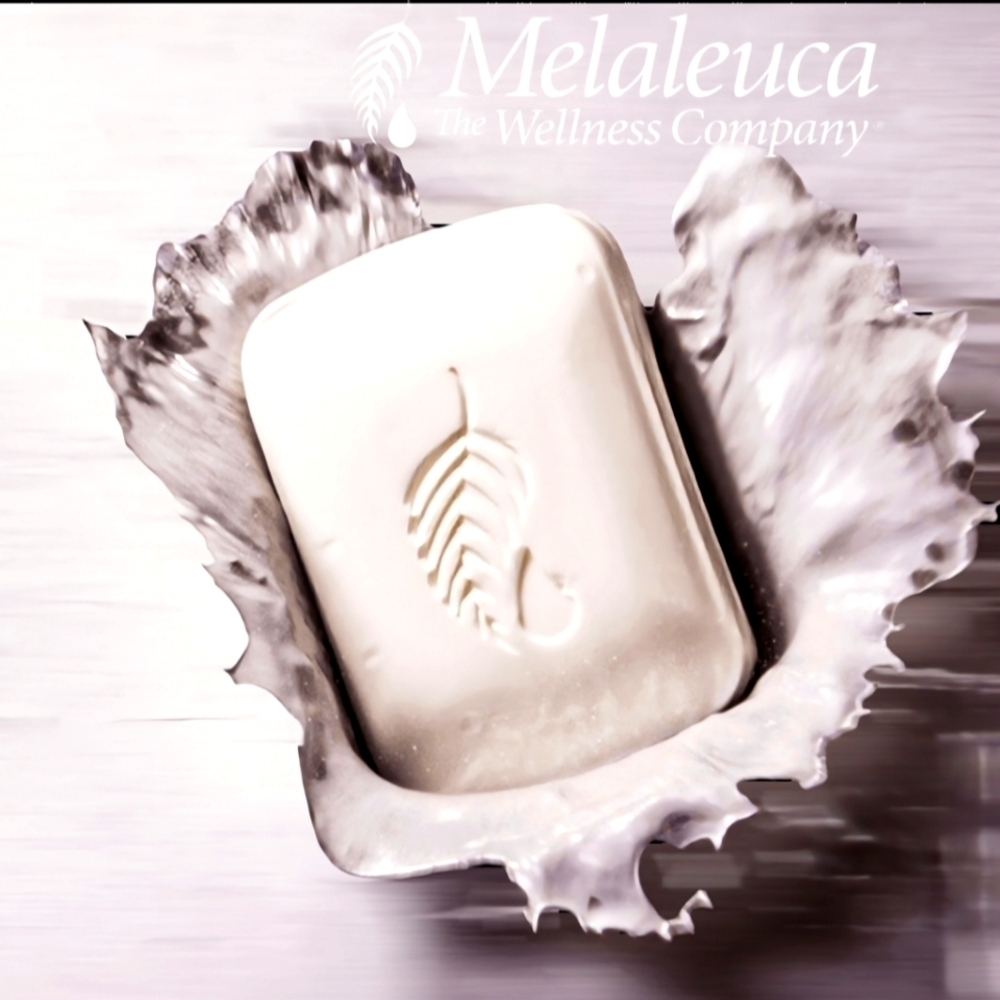 French-Milled Melaleuca Soap Apricot Scent Aloe Vera Wellness Bar New